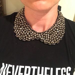 Beaded collar necklace